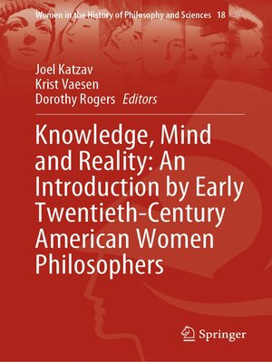 cover image of Knowledge, Mind and Reality